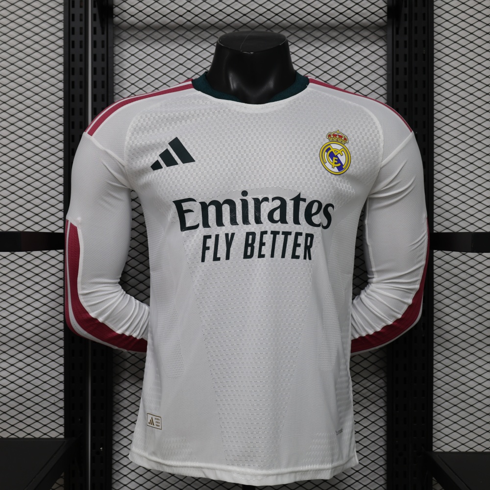 26-27 Real Madrid Special Soccer Jersey Player Version Long Sleeve