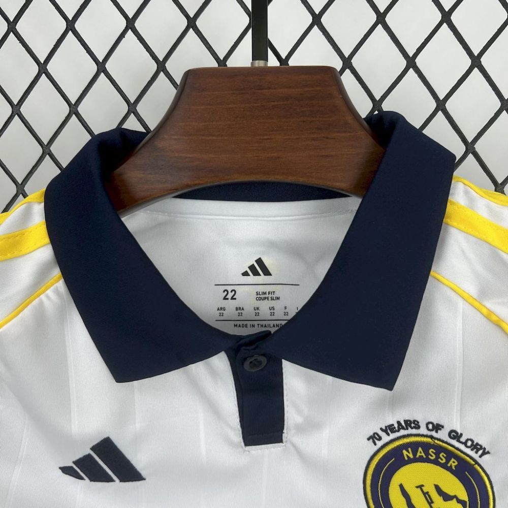 25-26 Al-Nassr Victory Third Away Soccer Kids Kit Jersey+Shorts