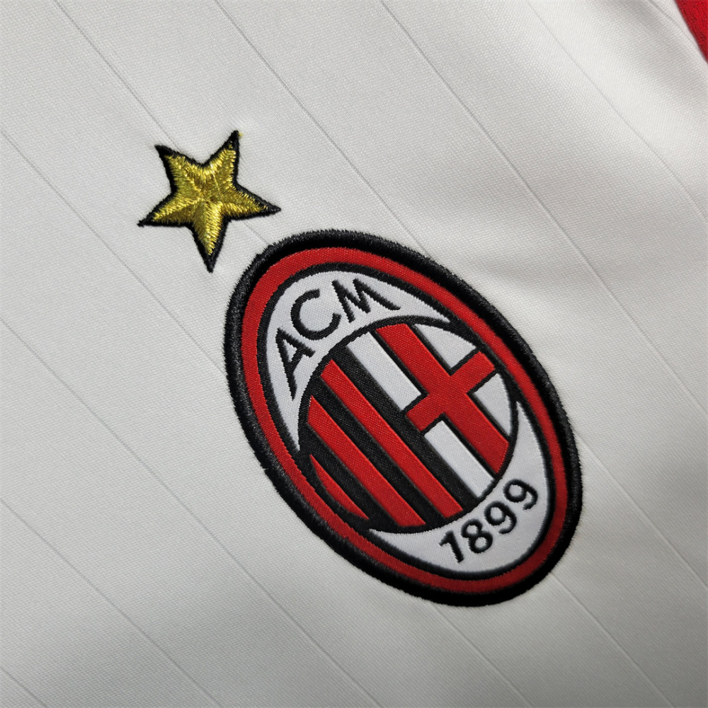 06-07 AC Milan UCL Final Retro Jersey Away Long Sleeve