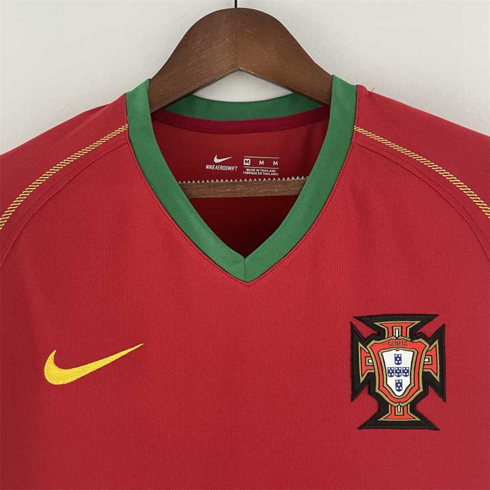 2006 Portugal  World Cup Home Retro Jersey