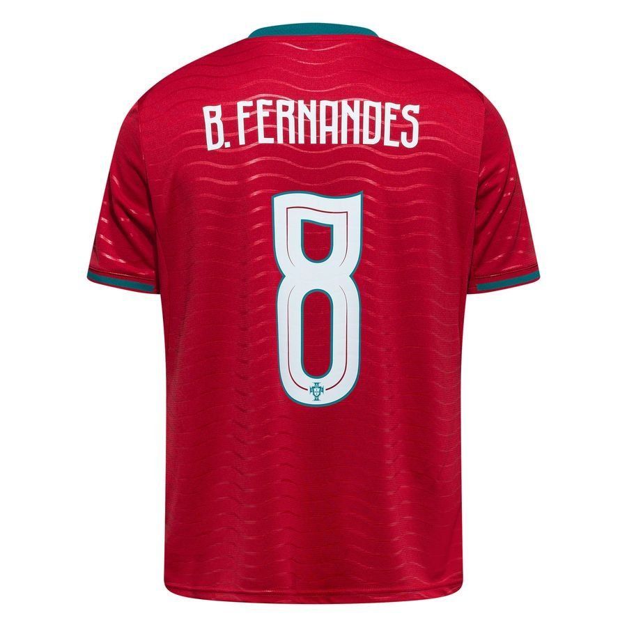 Portugal Home Shirt World Cup 2026 B. FERNANDES 8