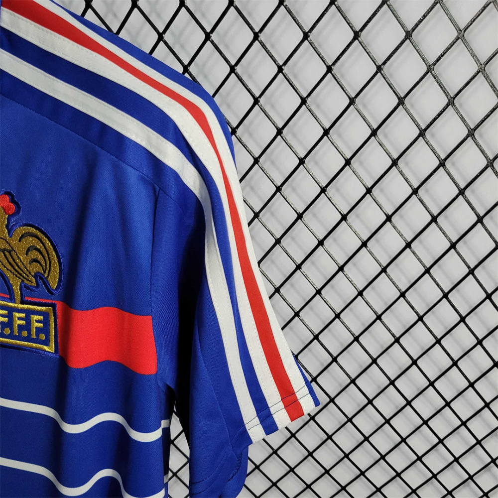 1984 France World Cup Home Retro Jersey