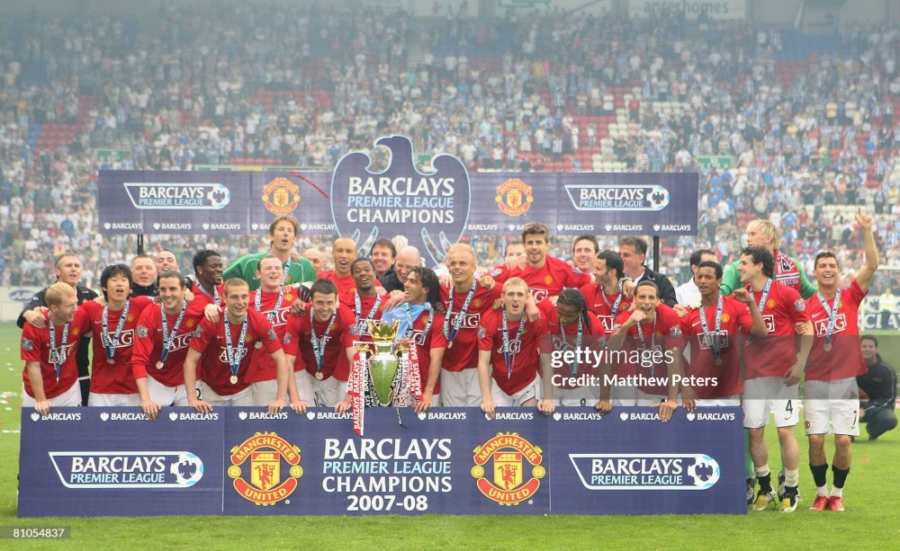 07-08 Manchester United Home Retro Jersey Player Edition