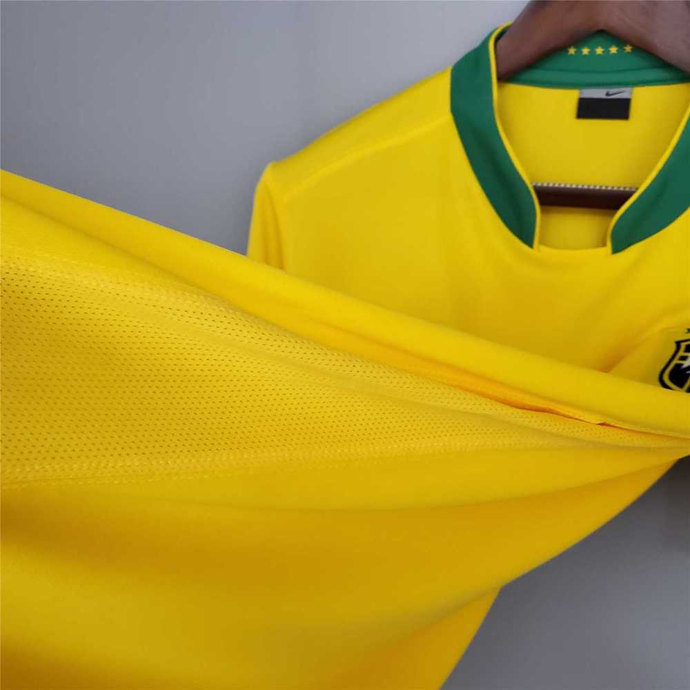 2006 Brazil World Cup Home Retro Jersey