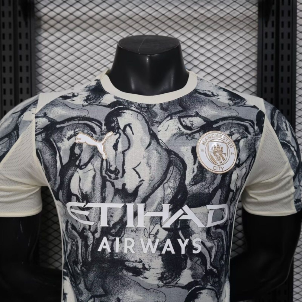 25-26 Manchester City Year of the Horse Soccer Jersey