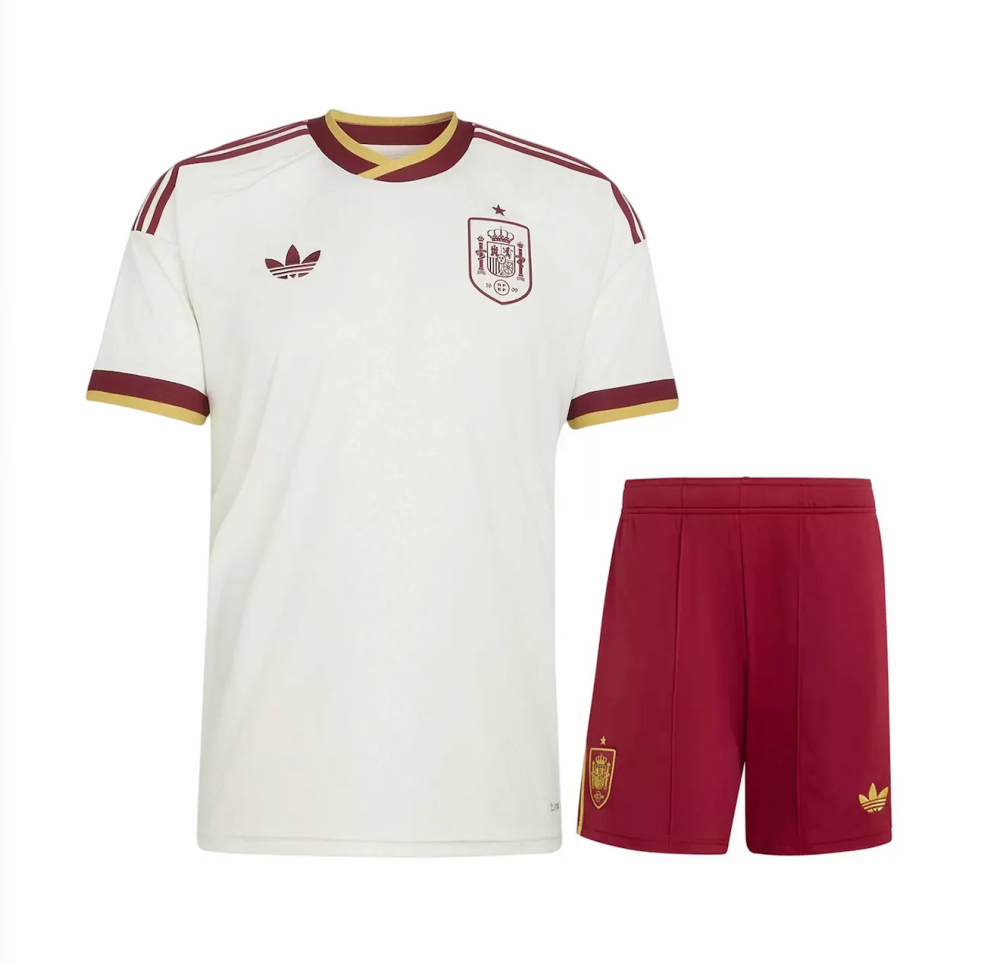 2026 Spain Away World Cup Soccer Kit Jersey+Shorts