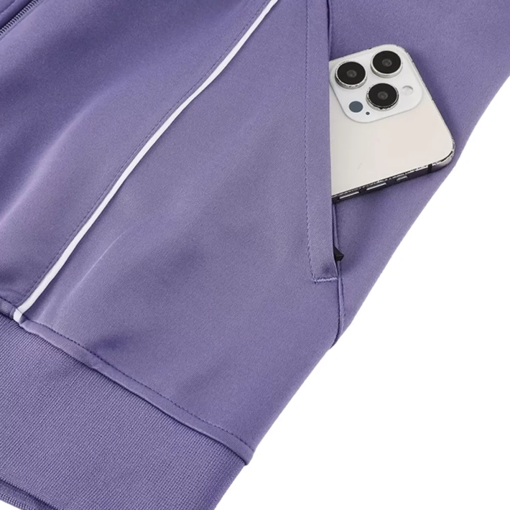 25-26 Manchester United Training Tracksuit Kit(Jacket+Pants) Purple