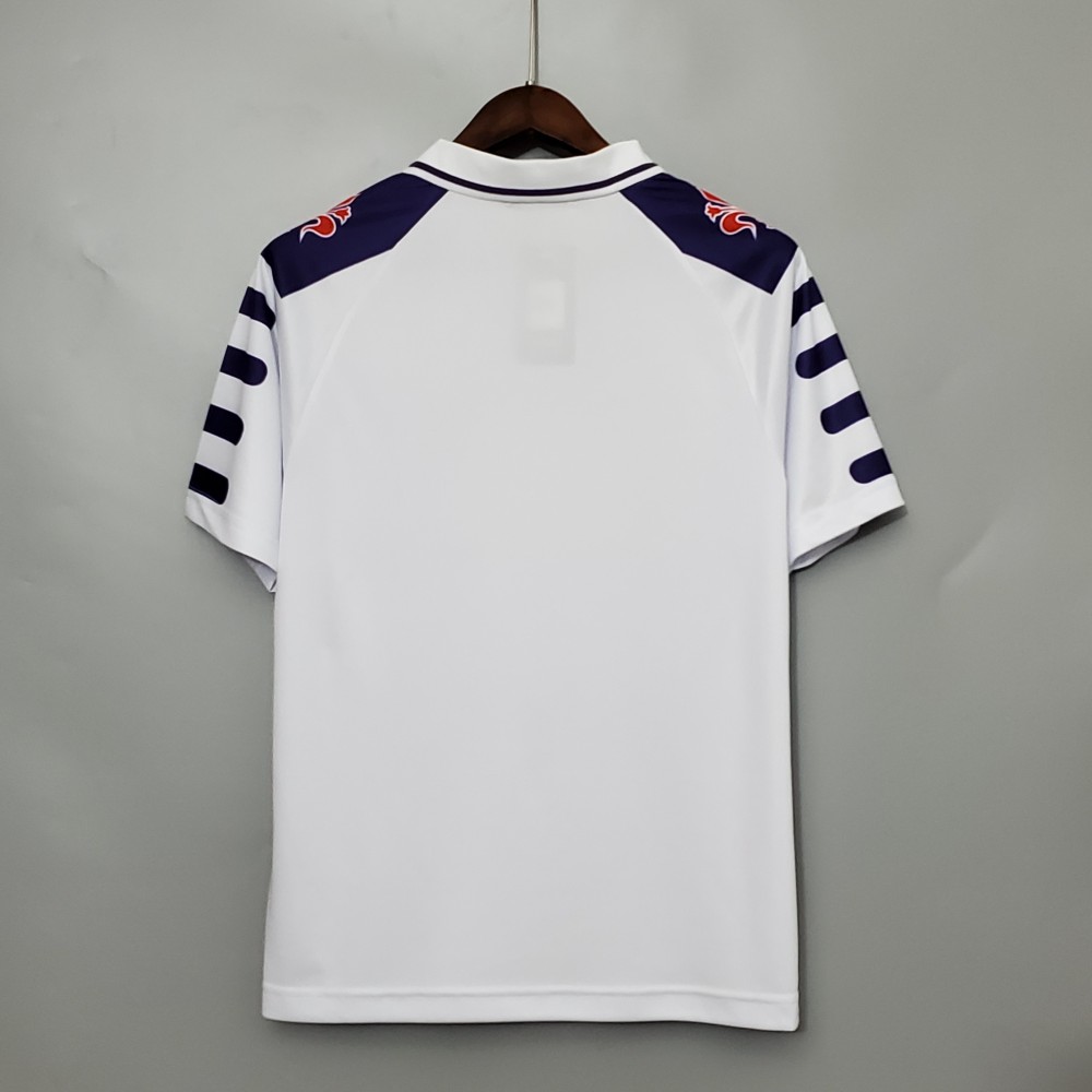 1998-1999 Fiorentina Soccer Away Jersey Retro Version