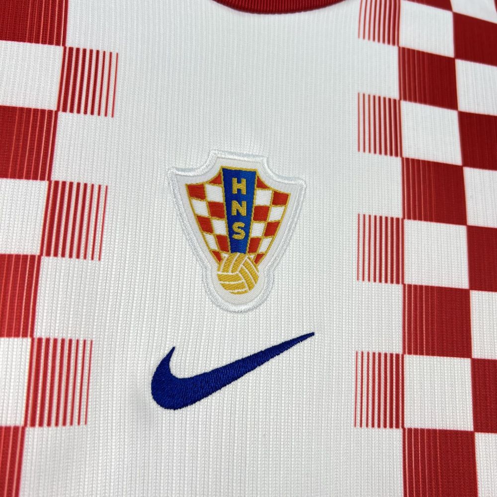 2026 Croatia World Cup Home Football Kids Kit Jersey+Shorts