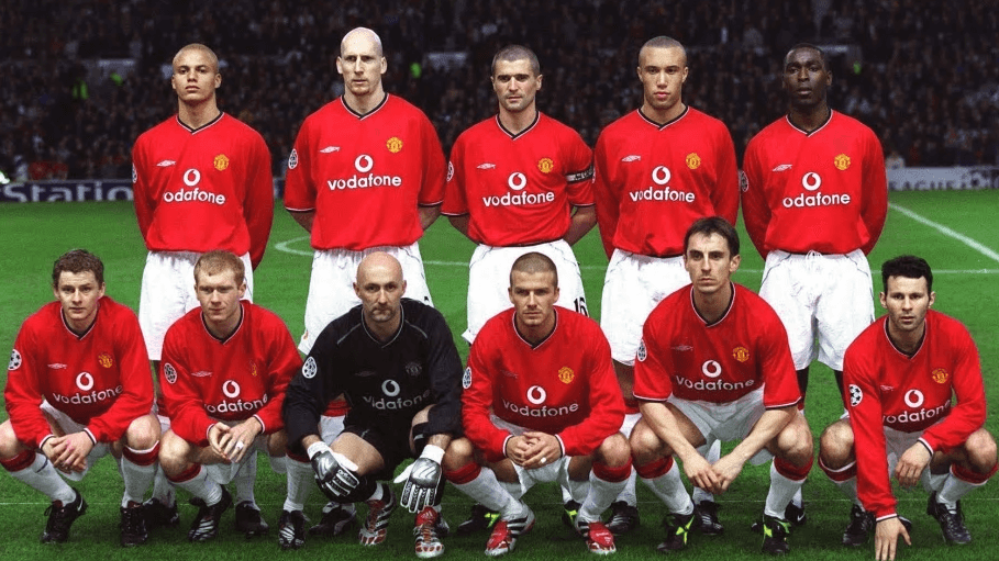 00-02 Manchester United Home Retro Jersey