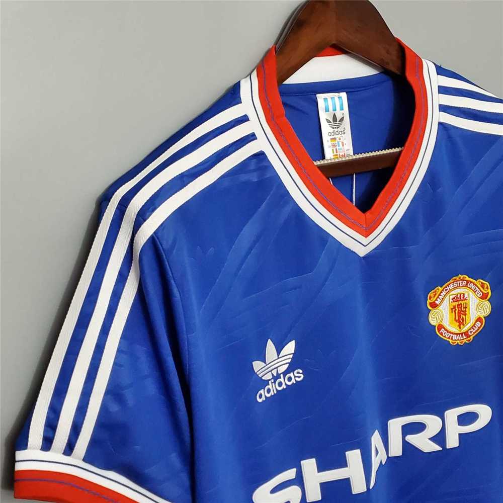 1986/88 Manchester United Home Retro Jersey