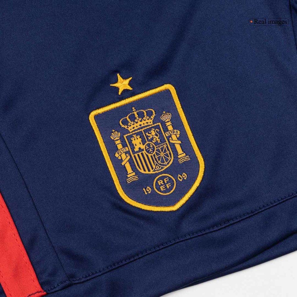 2026 Spain Home World Cup Soccer Kids Full Kit Jersey+Shorts+Socks