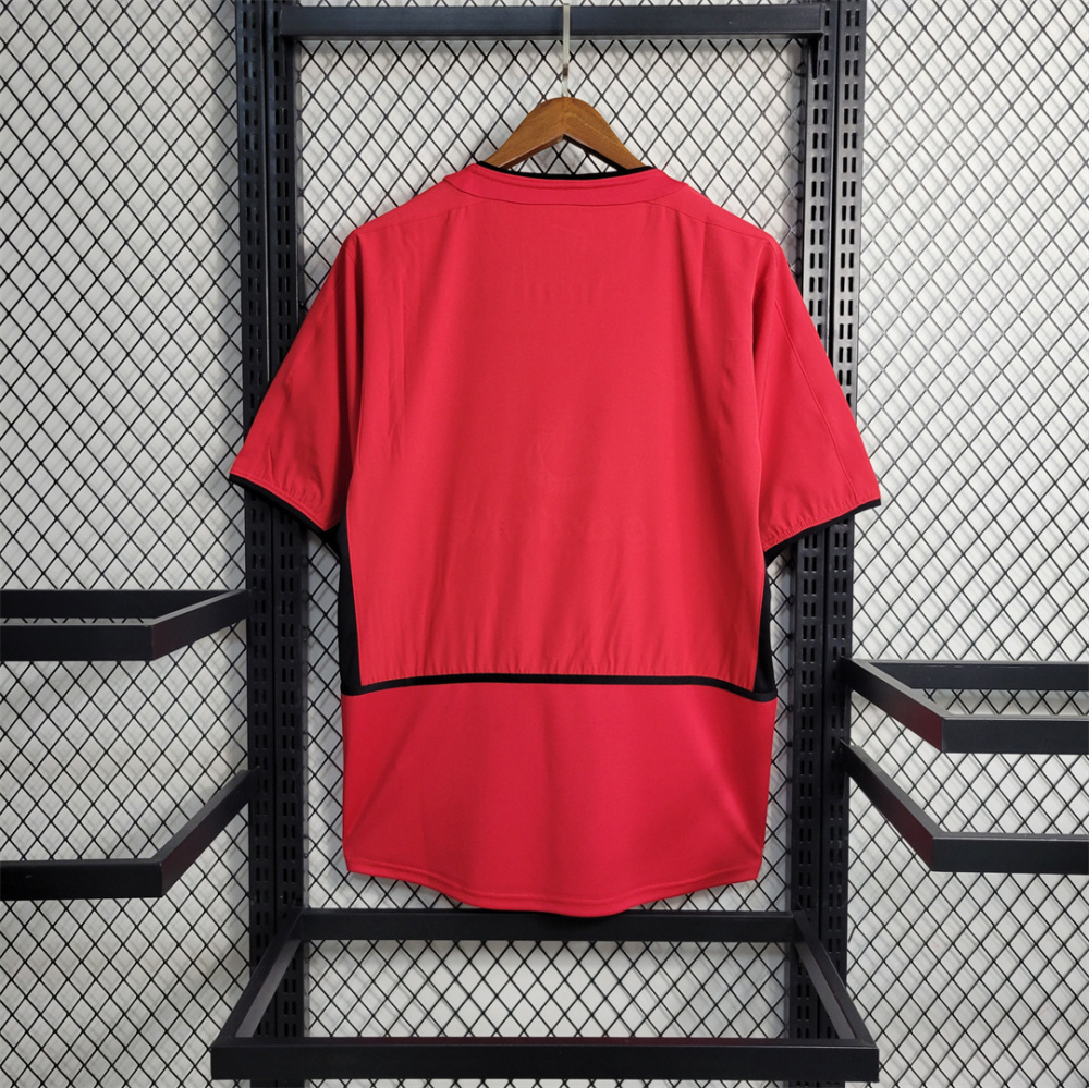 02-04 Manchester United Home Retro Jersey