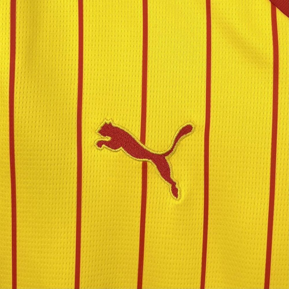 25-26  RC Lens Home Soccer Jersey