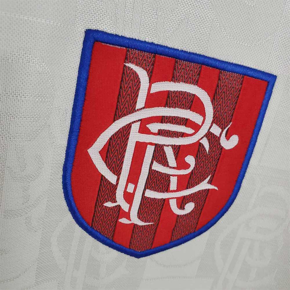 1996-97 Glasgow Rangers Away Soccer Retro Jersey