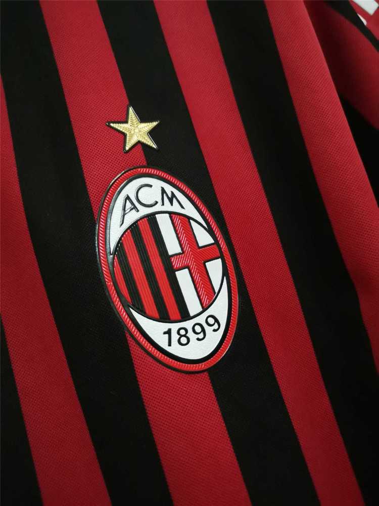 2011-12 AC Milan  Retro Jersey Home
