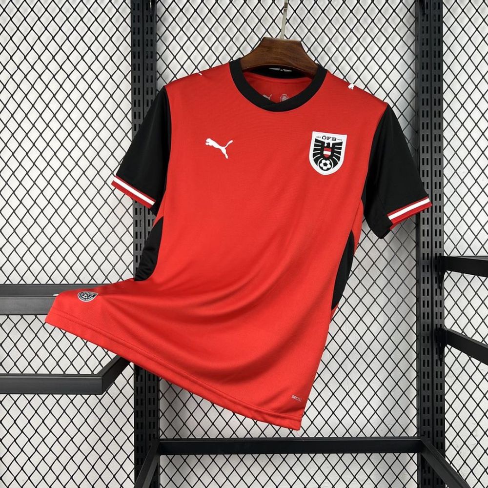 2026 Austria World Cup Home Football Jersey