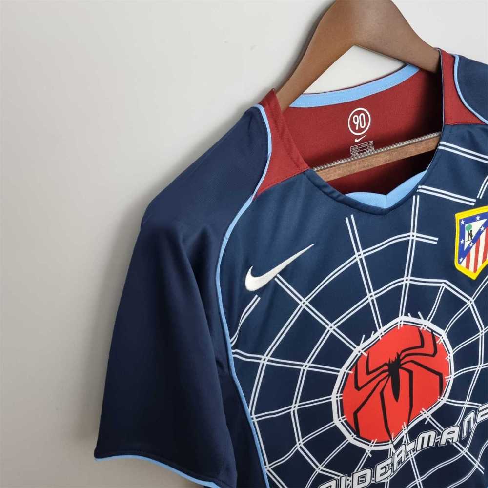 2004-2005 Atletico Madrid Away Jersey Fan Version