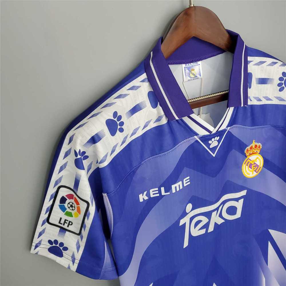 1996/97 Real Madrid Away Retro Jersey