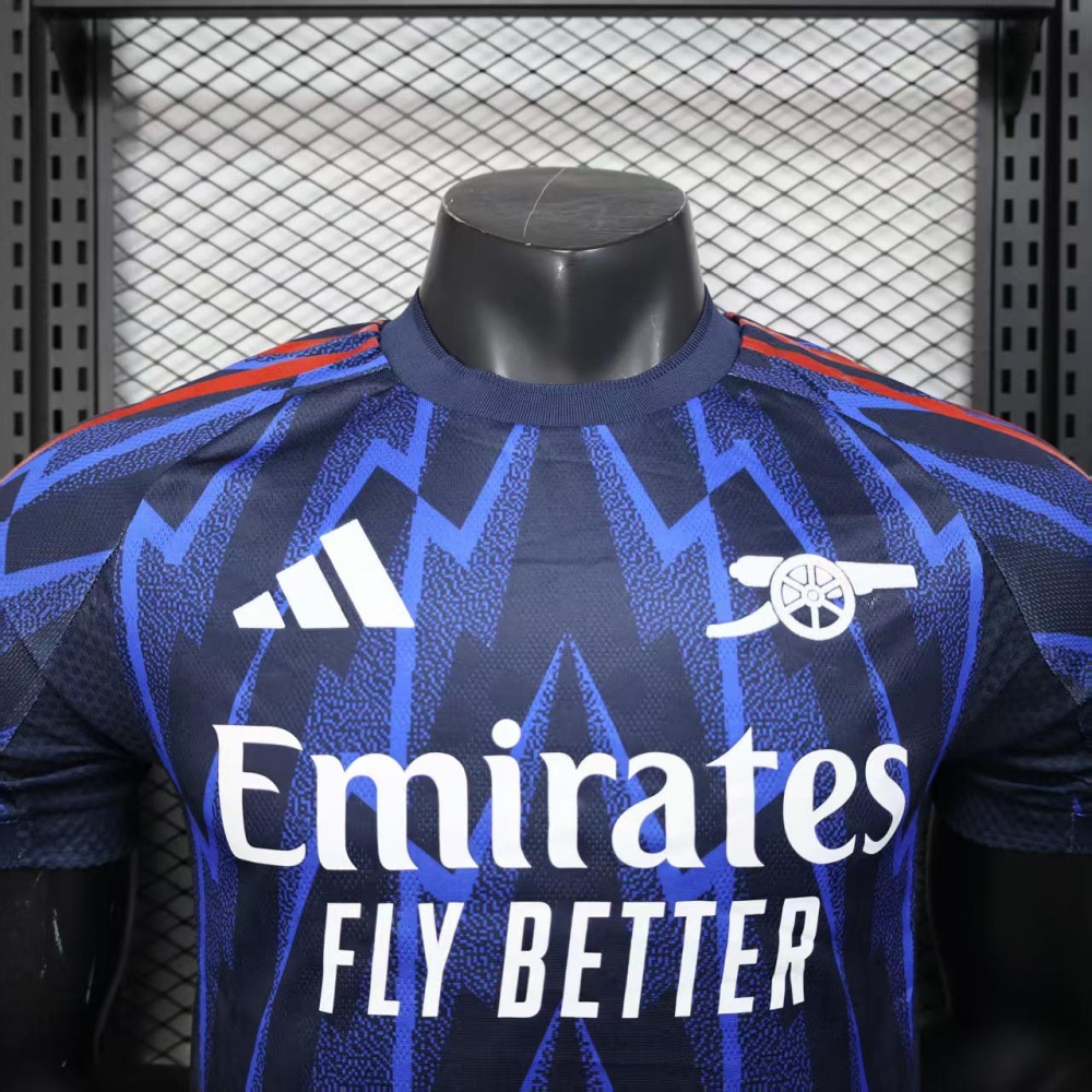 25-26 Arsenal Away Soccer Jersey Play Version