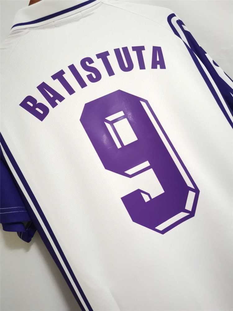 1999-2000 Fiorentina Soccer Away Jersey Retro Version