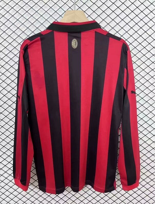 2024 AC Milan 125-Year Anniversary Kit Long Sleeve