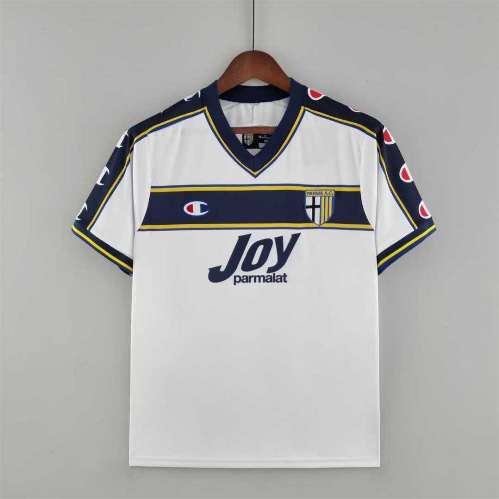 01-02 Parma Calcio Away Soccer Retro Jersey