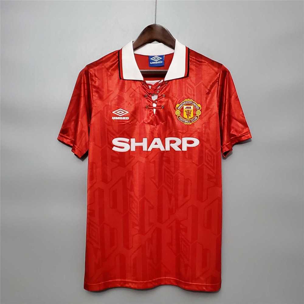 1993-94 Manchester United Home Retro Jersey