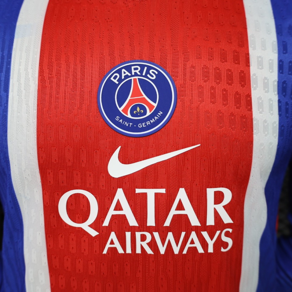 26-27 PSG Home Soccer Jersey Player Version Long Sleeve
