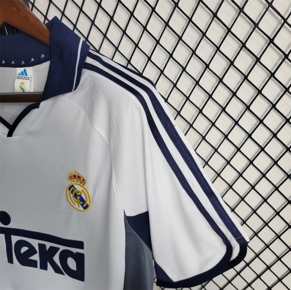 2000/01 Real Madrid Home Retro Jersey