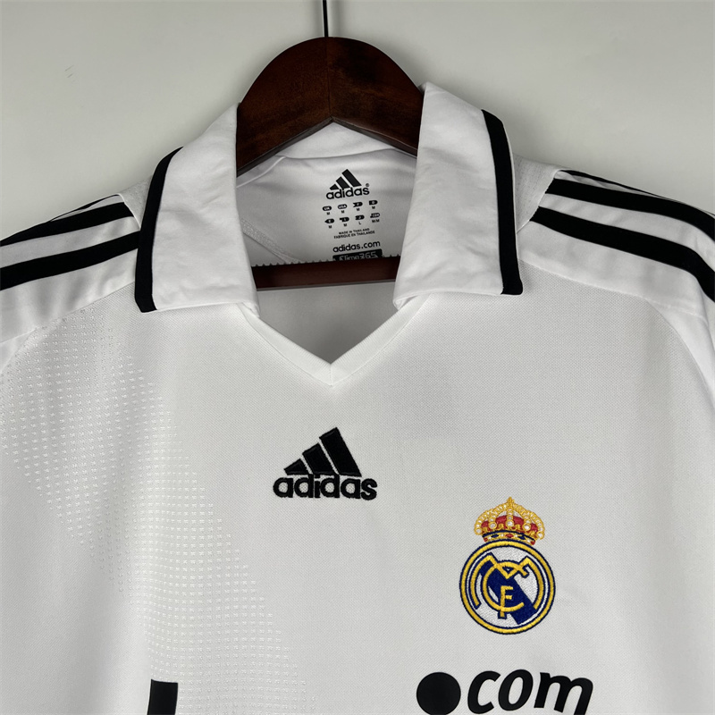 2008-09 Real Madrid Home Retro Jersey