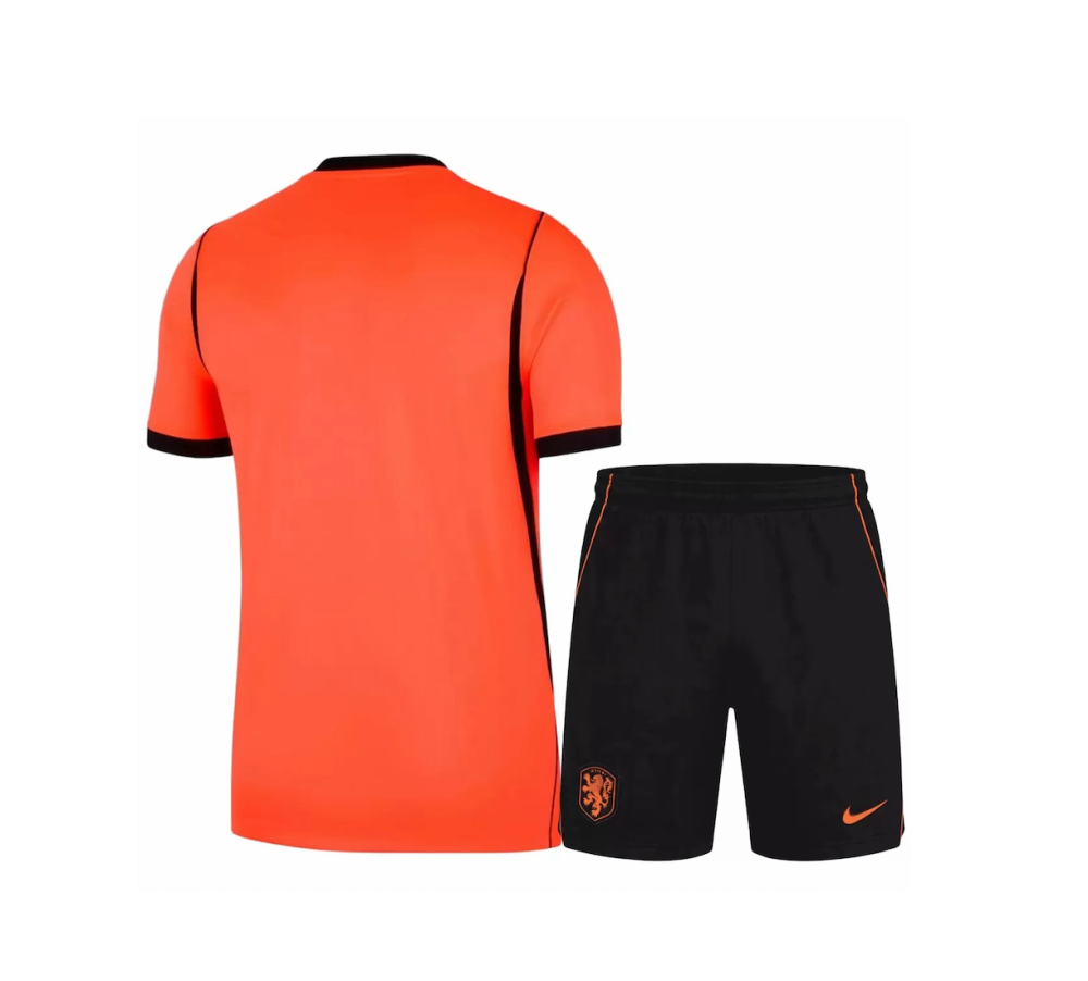 2026 Netherlands World Cup Home Soccer Adult Kit Jersey+Shorts