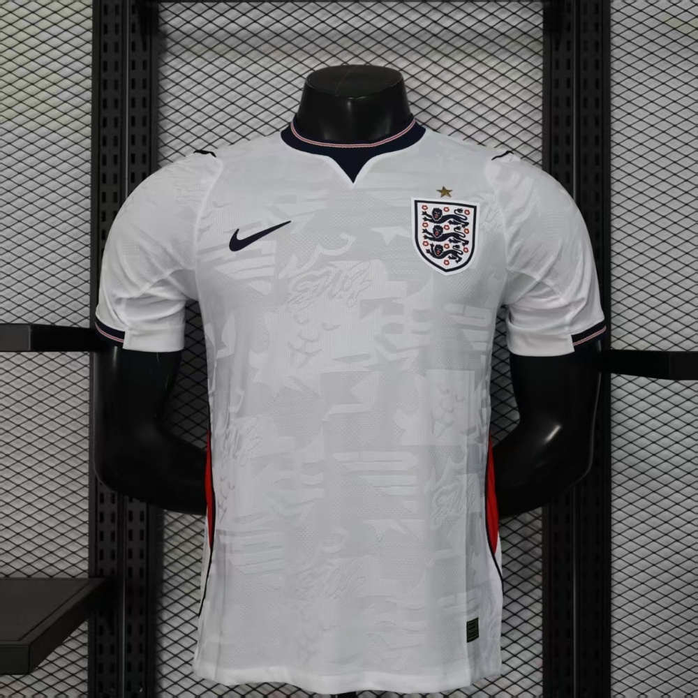 2026 England Home Word Cup Soccer Jersey Player Version