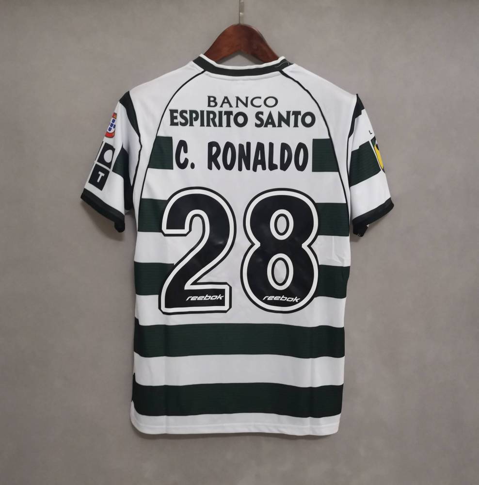 2001/03 Sporting CP  Home Retro Jersey