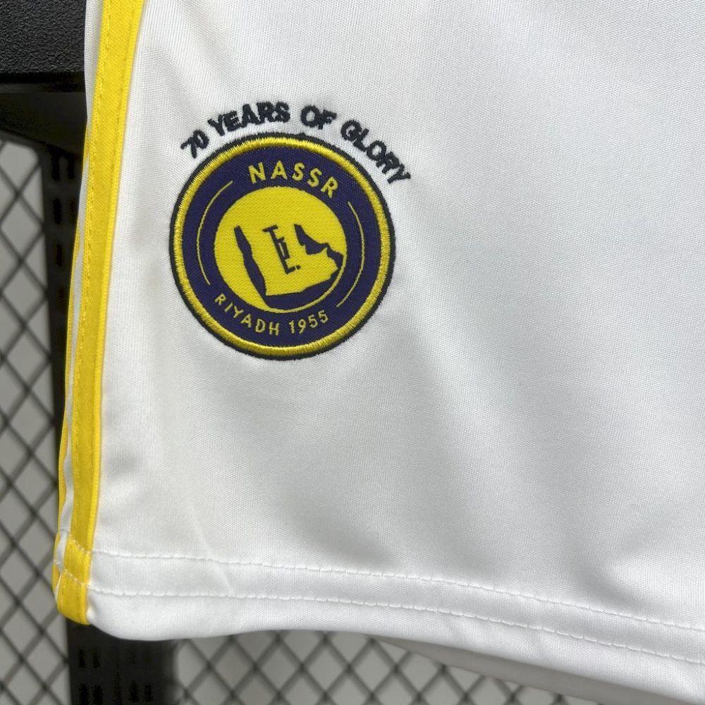 25-26 Al-Nassr Victory Third Away Soccer Kids Kit Jersey+Shorts