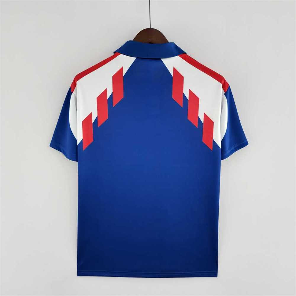 1990 France World Cup Home Retro Jersey