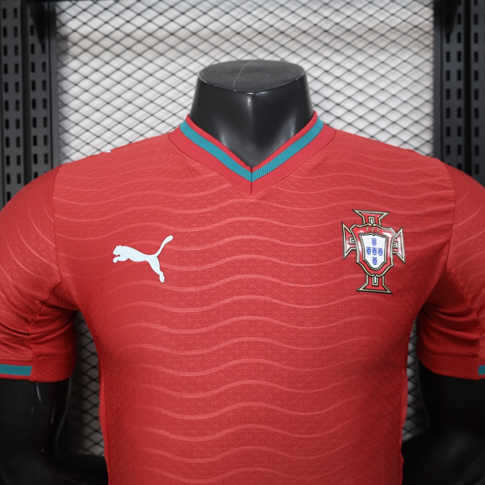 2026 Portugal  Home World Cup Soccer Jersey Player Version