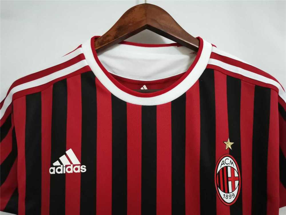 2011-12 AC Milan  Retro Jersey Home