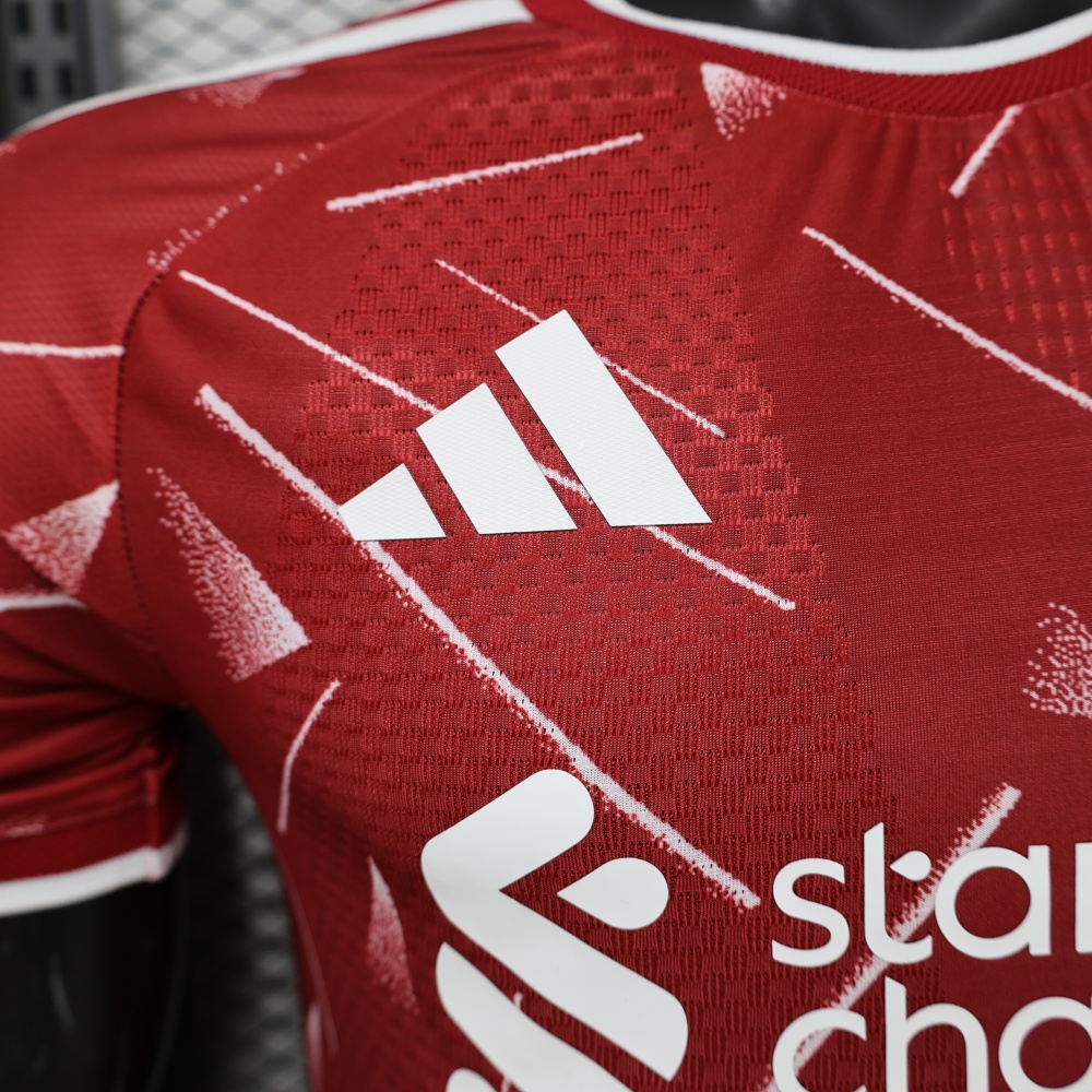 26-27 Liverpool Home Soccer Jersey Player Version