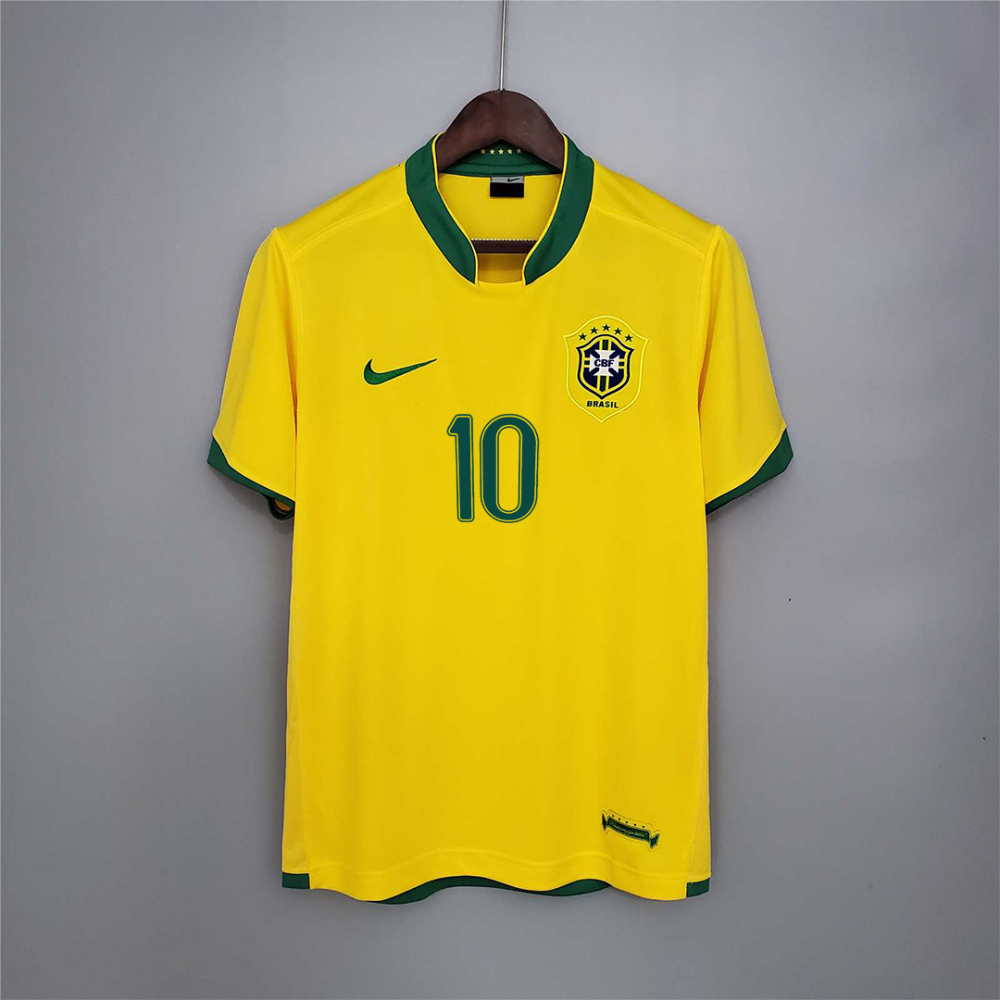 2006 Brazil World Cup Home Retro Jersey