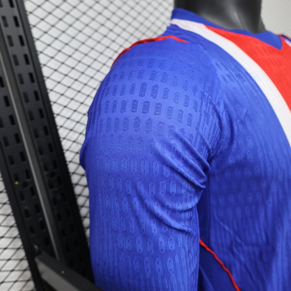 26-27 PSG Home Soccer Jersey Player Version Long Sleeve