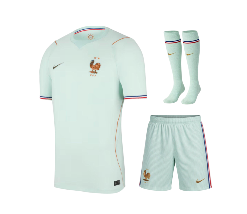 2026 France Away World Cup Soccer Adult Full Kit Jersey+Shorts+Socks