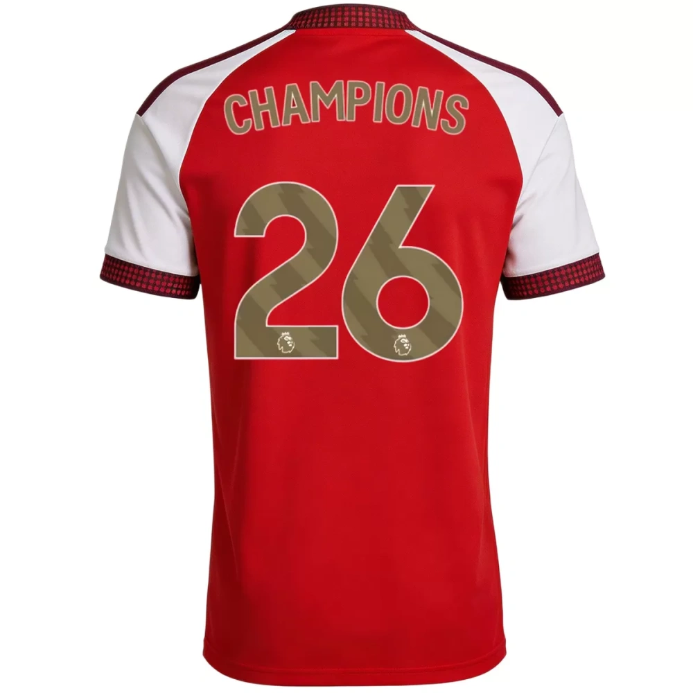 26-27 Arsenal adidas Premier League Champions Home Shirt