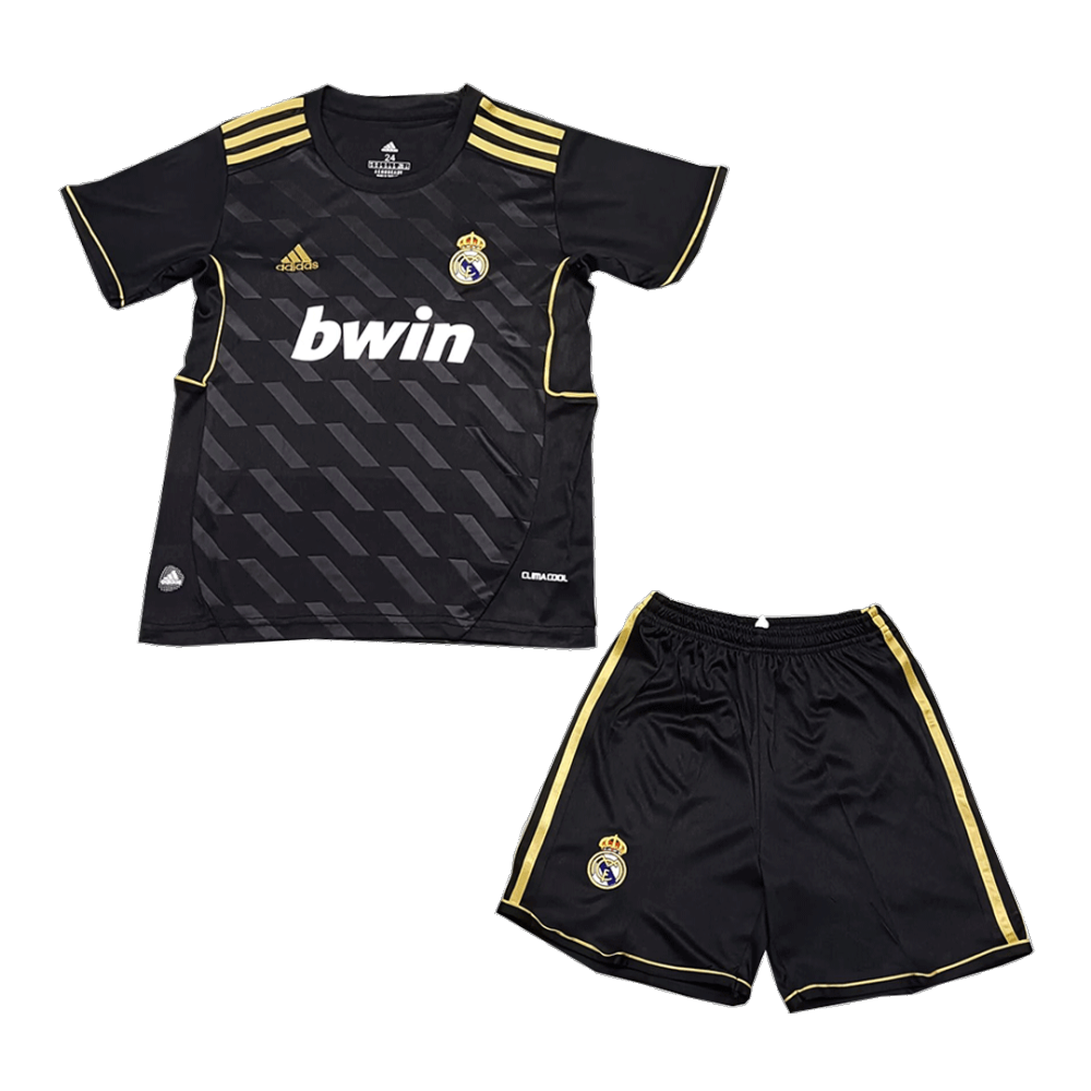 2011/12 Real Madrid Away Retro Kids Kit Jersey+Shorts