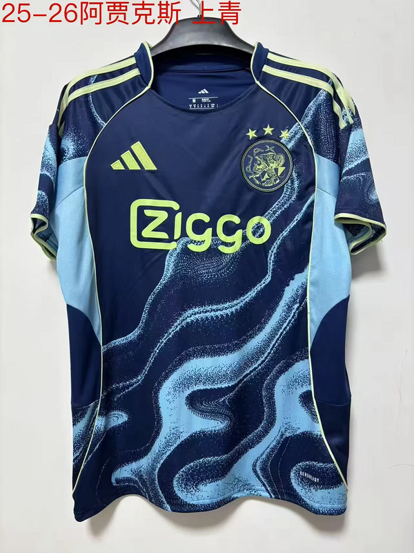 25-26 Ajax Away Soccer Jersey