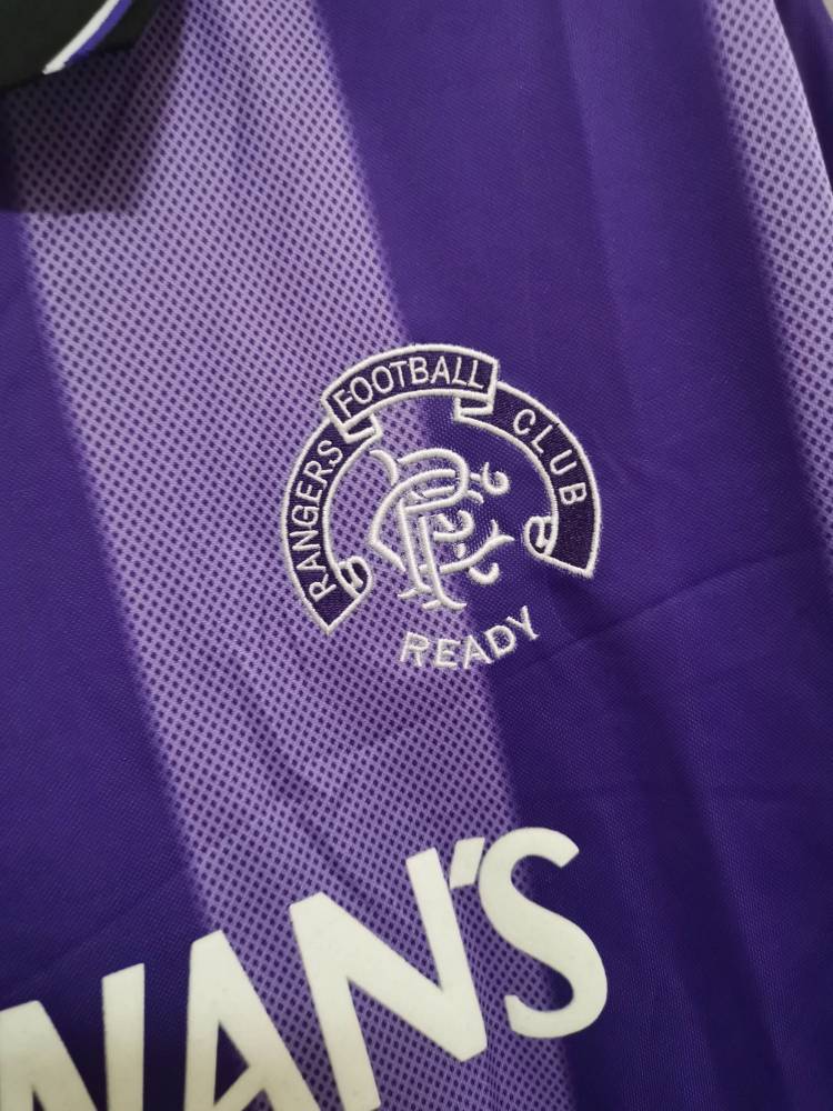 1994-95 Glasgow Rangers Away Soccer Retro Jersey