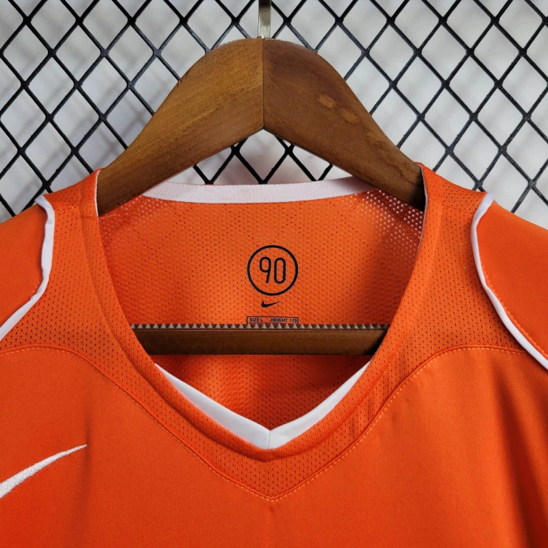 2004 Netherlands  Home Retro Jersey