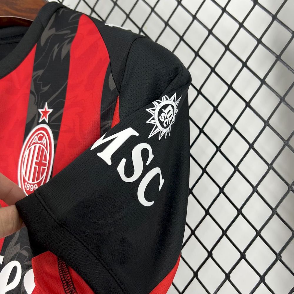 25-26 AC Milan Home Soccer Jersey Red
