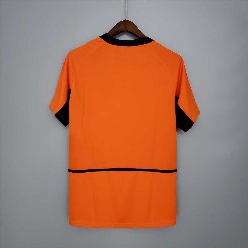 2002 Netherlands  Home Retro Jersey