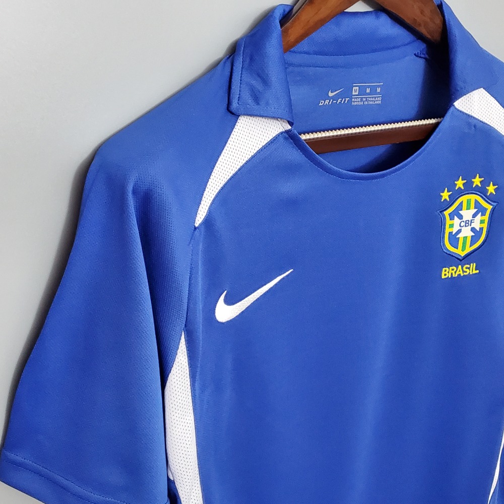 2002 Brazil World Cup Away Retro Jersey